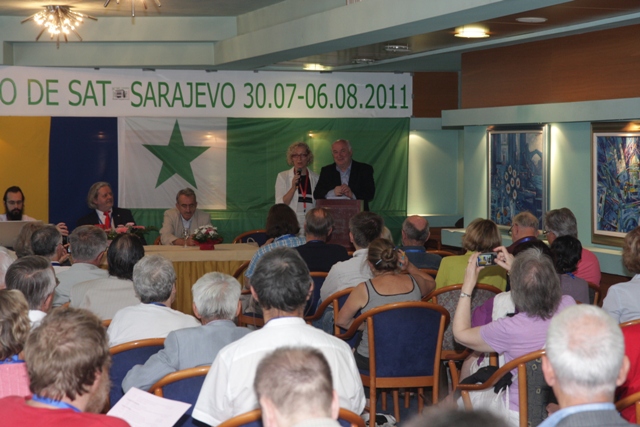 Malfermo de la kongreso: slutas Ibrahim Spahić, prezidanto de la Internacia Pac-Centro